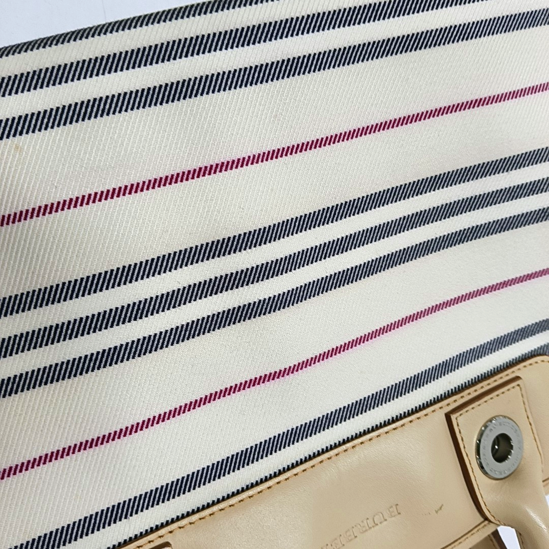 BURBERRY Tote bag White Canvas Tote Bag Ruthenium color hardware-(SKU)-935726448