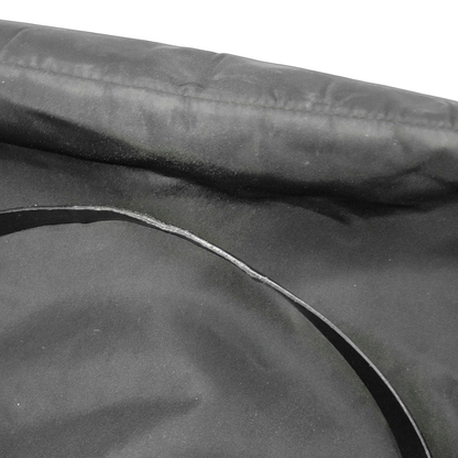PRADA Tote bag Black Nylon Single Shoulder Bag Tote Bag Silver Hardware-(SKU)-941056394