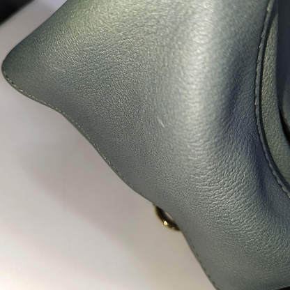 Chloé Faye Medium size Green Cowhide Leather Shoulder Bag Tote Golden hardware Removable shoulder strap-(SKU)-941110973