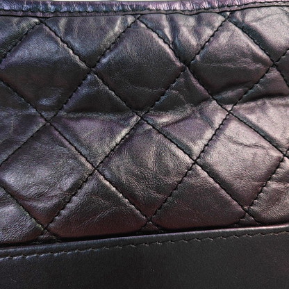 CHANEL GABRIELLE Small Size Radiant Calfskin Quilted Diagonal Bag, Shoulder Bag, Crossbody with Detachable Strap, Golden, Silver, and Ruthenium-Colored Hardware, 27 Clasps-(SKU)-946512946