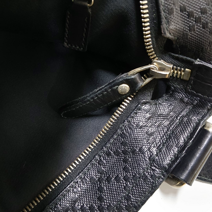 GUCCI Princy Black cowhide embossed shoulder bag crossbody bag Golden hardware-(SKU)-947265405