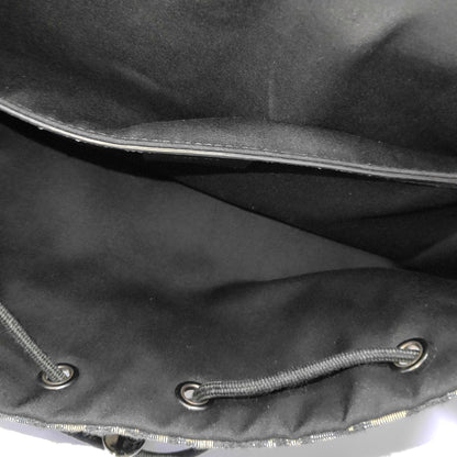 DIOR Explorer Black Canvas Monogram Quilted Backpack Golden Hardware-(SKU)-966460846