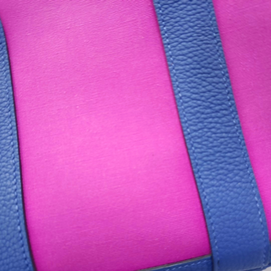 HERMÈS Garden Party 30 Magnolia Pink Canvas Garden Bag with Silver Hardware-(SKU)-946664130