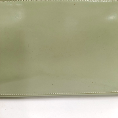 FERRAGAMO Tote bag Light Green Cowhide Single Shoulder Bag Tote Bag Silver Hardware-(SKU)-930402799