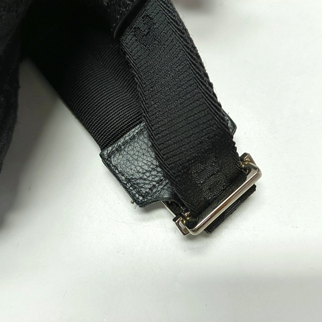 DIOR Rider Black Canvas Monogram Jacquard Backpack with Silver Hardware-(SKU)-970762004