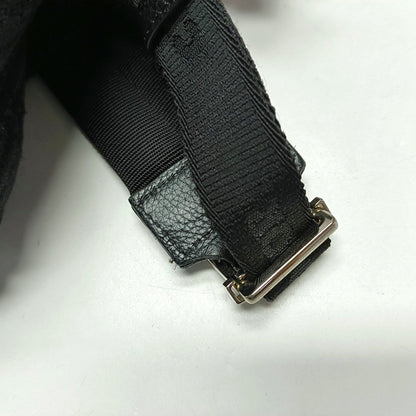 DIOR Rider Black Canvas Monogram Jacquard Backpack with Silver Hardware-(SKU)-970762004