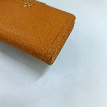 PRADA Brown Cowhide Wallet-(SKU)-947593855