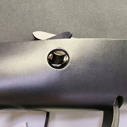 HERMÈS Herbag 35 black canvas shoulder bag silver hardware B detachable shoulder strap-(SKU)-968368535