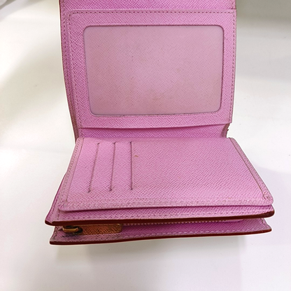 LOUIS VUITTON KOALA White Tricolor Coated Canvas Monogrammed Wallet Golden hardware-(SKU)-960507858