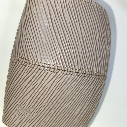 LOUIS VUITTON DEMI LUNE 浅紫色EPI牛皮水波纹Key包 Silver Hardware Vintage model-(SKU)-939006721