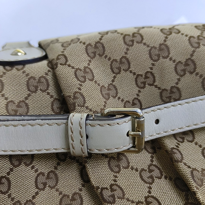 GUCCI Sukey Khaki canvas monogram crossbody bag, handbag Golden hardware Removable shoulder strap-(SKU)-946495807