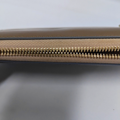 Chloé Champagne Cowhide Wallet Golden hardware-(SKU)-949892286