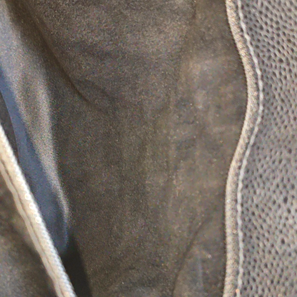 CHANEL CHANEL GST Large Size Black Calfskin Quilted Cannage Shoulder Bag Tote Bag Silver Hardware 15K Clasp-(SKU)-965088697