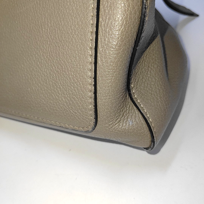 Chloé Faye Medium size Grey Cowhide Single Shoulder Bag Tote Shoulder Bag Crossbody Bag Golden Silver Hardware Removable shoulder strap-(SKU)-939956947
