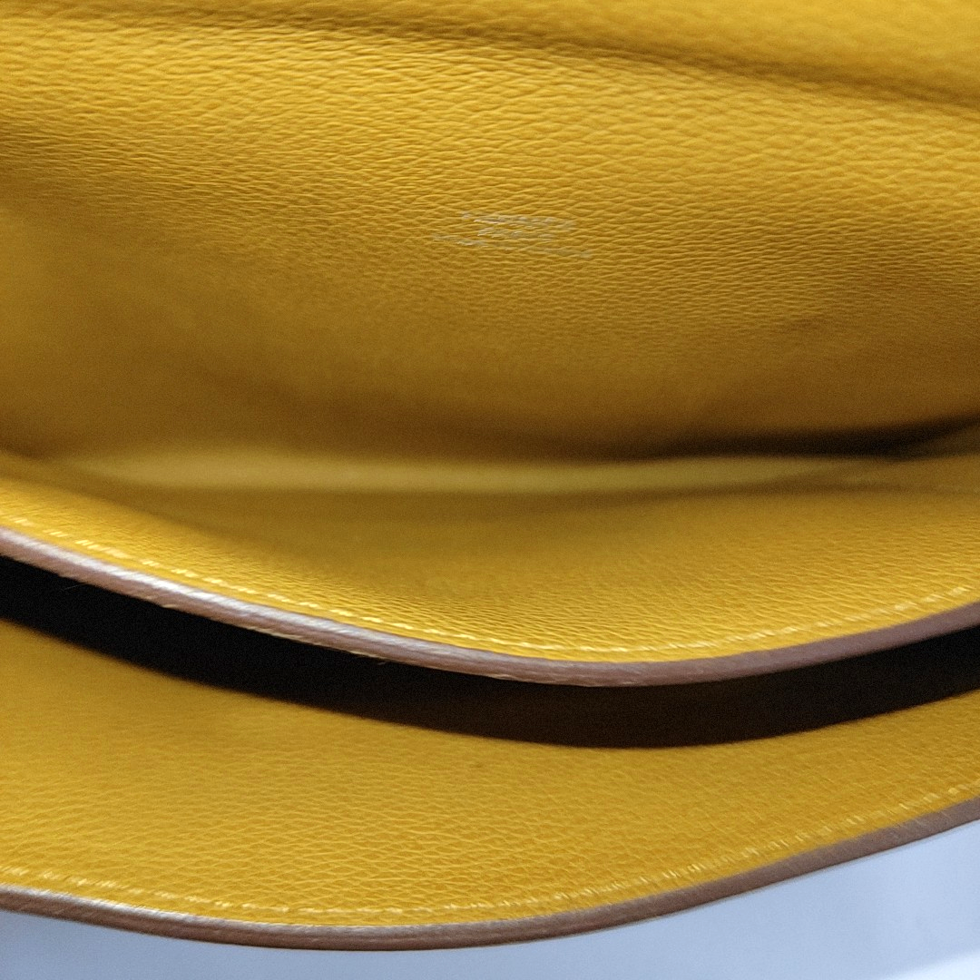 HERMÈS Passant Sesame Brown Evercolor Leather Crossbody Shoulder Bag Handbag Clutch Silver Hardware Z Stamp Removable Strap-(SKU)-928383269