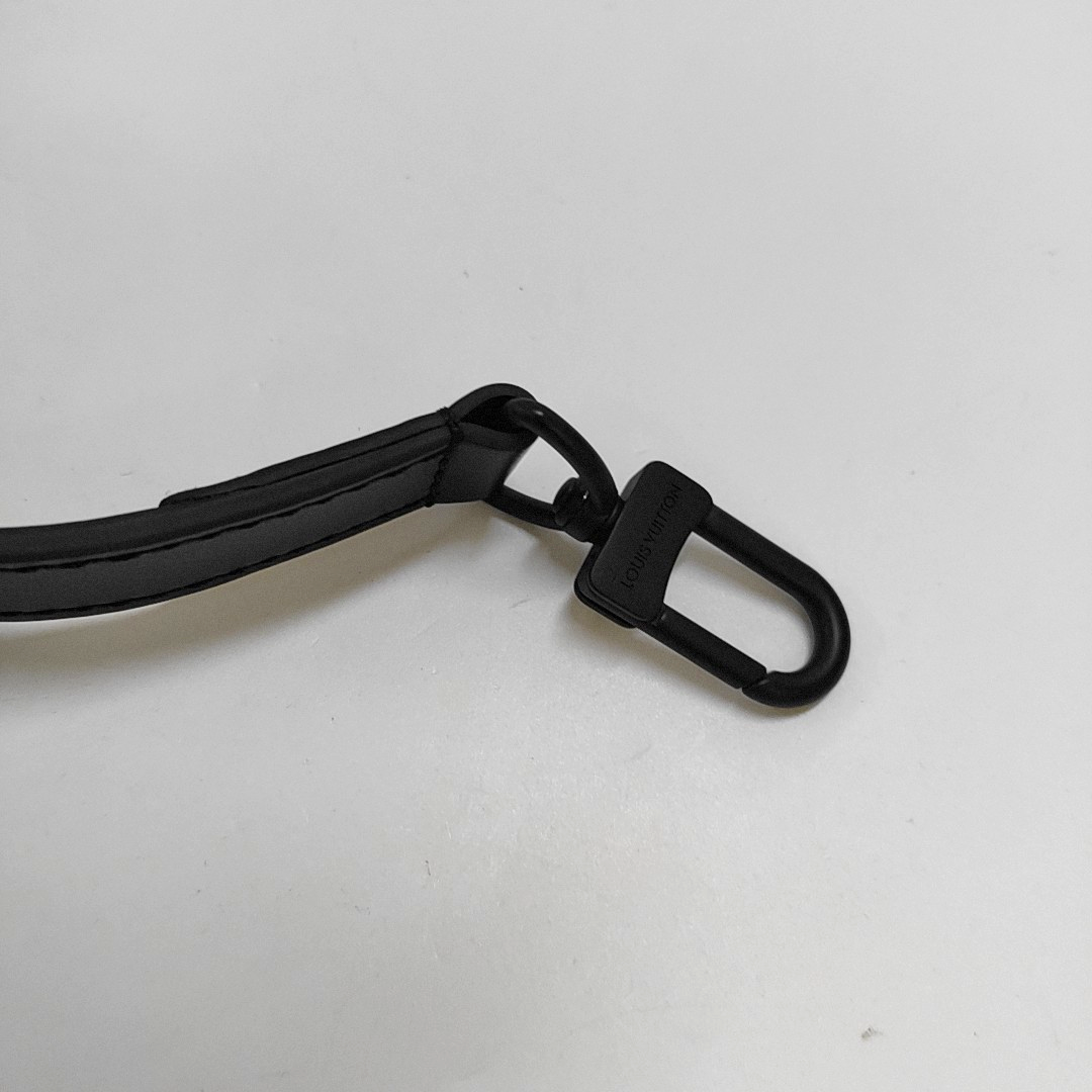 LOUIS VUITTON S LOCK Mini Brown Coated Canvas Vintage Crossbody Shoulder Bag Black Hardware Removable Strap-(SKU)-962210048