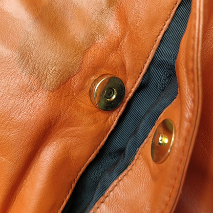 LOEWE Green Cowhide Single Shoulder Bag Crossbody Golden hardware Removable shoulder strap-(SKU)-957327909