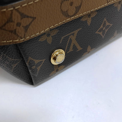 LOUIS VUITTON CRUISER Small Brown Coated Canvas Monogram Shoulder Bag Tote Crossbody Bag Detachable Strap-(SKU)-967985404