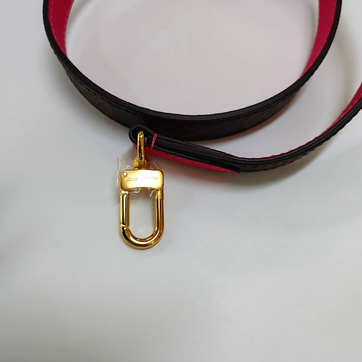 LOUIS VUITTON NEVERFULL INSIDE OUT BB Pink Cowhide Monogram Tote Bag Shoulder Bag Crossbody Bag Gold Hardware Removable Shoulder Strap-(SKU)-958065442