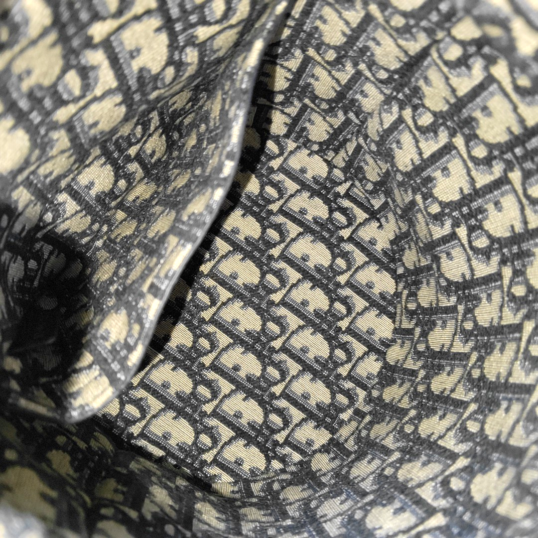 DIOR Wicker Multicolor Woven Embroidery Crossbody Shoulder Bag Gold Hardware Removable Strap-(SKU)-945278148