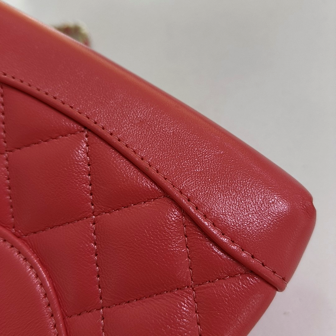 CHANEL CHANEL 31 Pink Lamb Skin Quilted Shoulder Bag with Detachable Strap, Gold Hardware-(SKU)-958910268