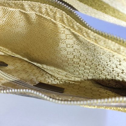 GUCCI GG Marmont Khaki Fabric Handbag Golden hardware-(SKU)-959772601
