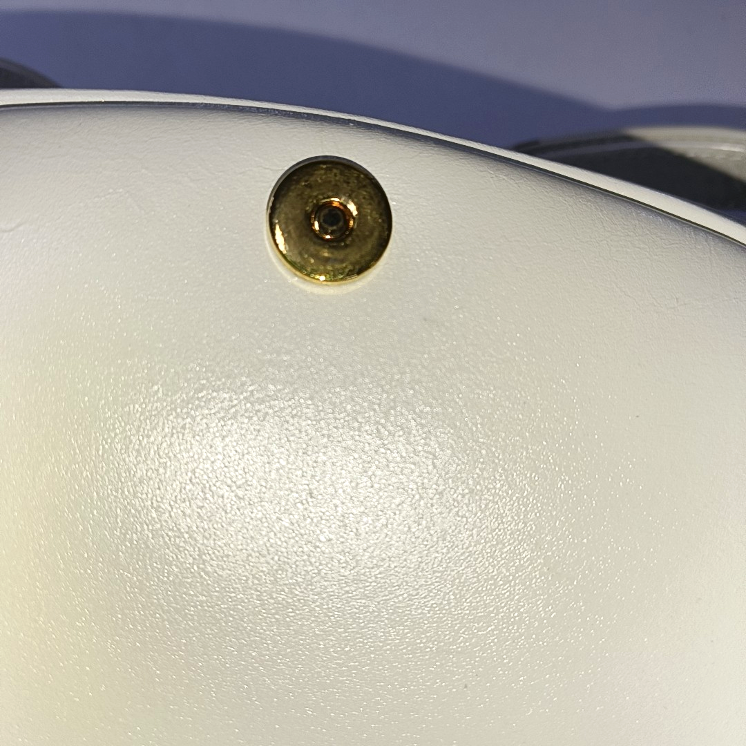 DIOR Bobby Medium Size White Calfskin Shoulder Bag Handbag Golden Hardware Detachable Shoulder Strap-(SKU)-940890258