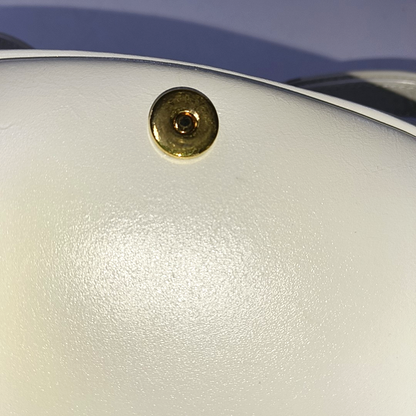 DIOR Bobby Medium Size White Calfskin Shoulder Bag Handbag Golden Hardware Detachable Shoulder Strap-(SKU)-940890258