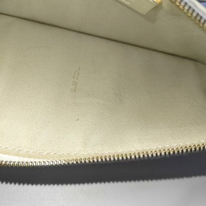 FENDI Karlito Beige Leather Studs Patchwork Handbag Handbag Golden hardware-(SKU)-935083618
