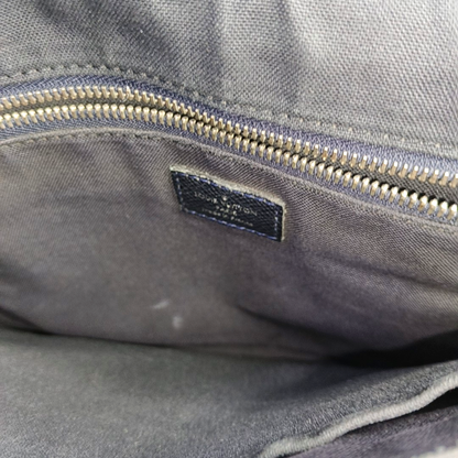 LOUIS VUITTON ROMAN Blue Cowhide Crossbody Bag Silver Hardware-(SKU)-959266861
