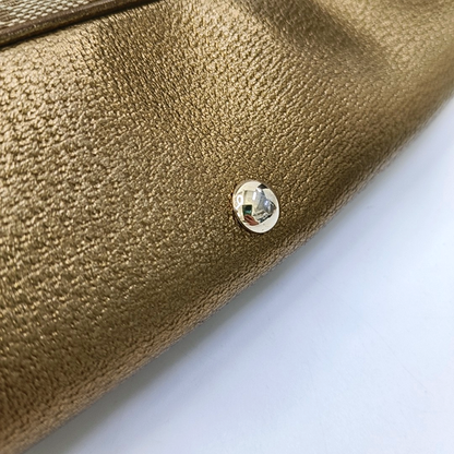GUCCI Princy Khaki Canvas Monogram Tote Bag Single Shoulder Bag Golden hardware-(SKU)-960034961