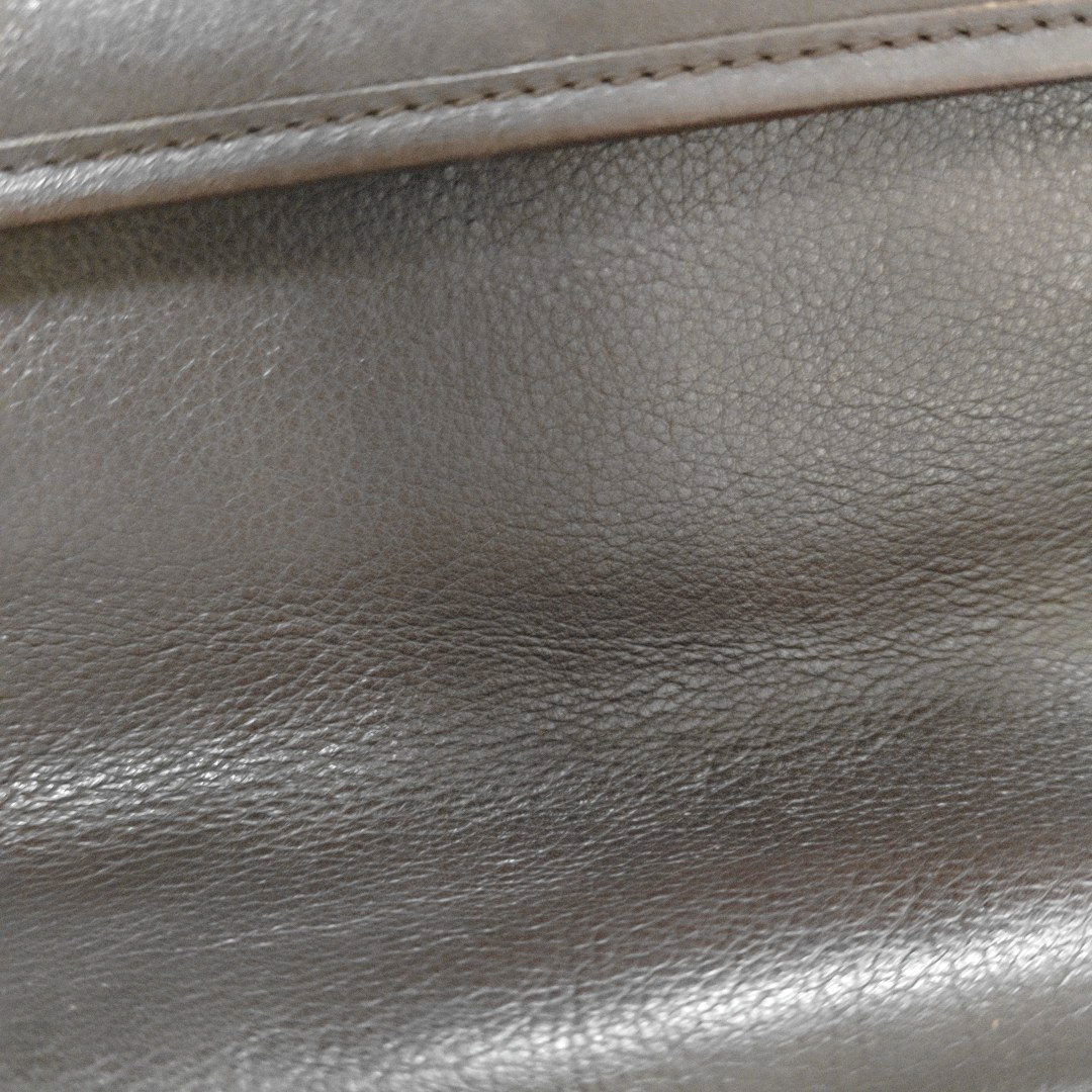 BURBERRY Dark brown leather single shoulder bag handbag crossbody Golden hardware Removable shoulder strap-(SKU)-14375152