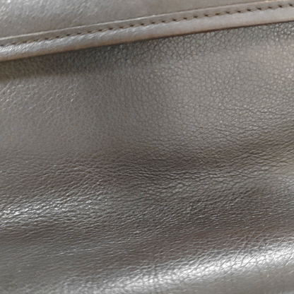 BURBERRY Dark brown leather single shoulder bag handbag crossbody Golden hardware Removable shoulder strap-(SKU)-14375152