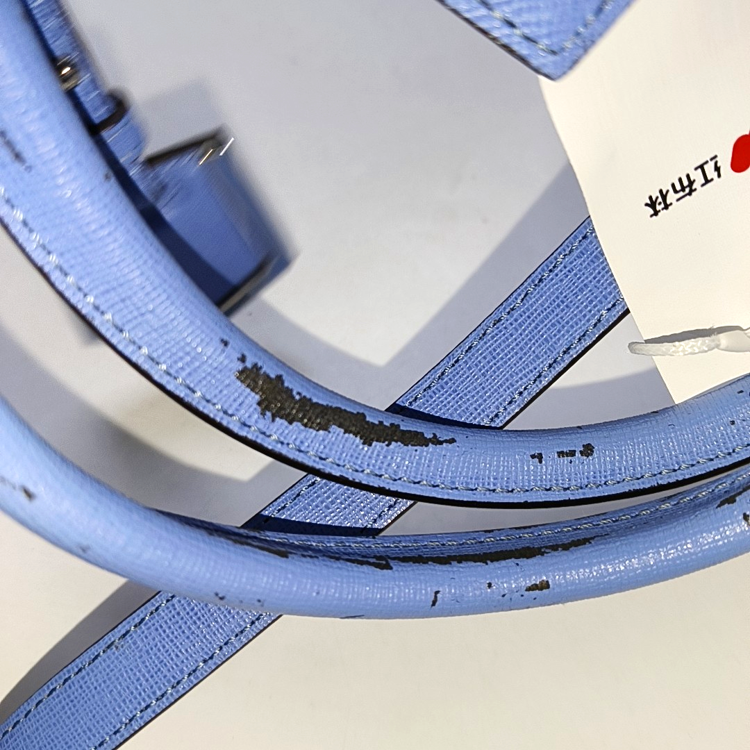 FENDI 2 Jours Small size Blue cowhide crossbody, handbag, shoulder bag Silver Hardware Removable shoulder strap-(SKU)-14510368