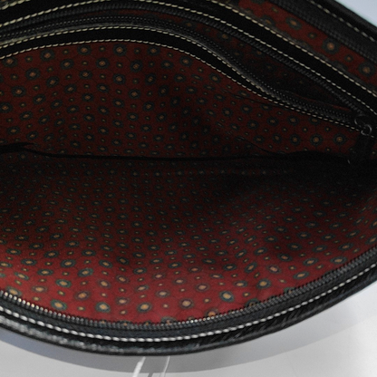 LOEWE Black Cowhide Clutch Golden hardware-(SKU)-941331877