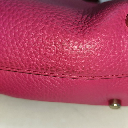COACH SWAGGER Pink Cowhide Crossbody Bag Ruthenium color hardware Removable shoulder strap-(SKU)-928838798