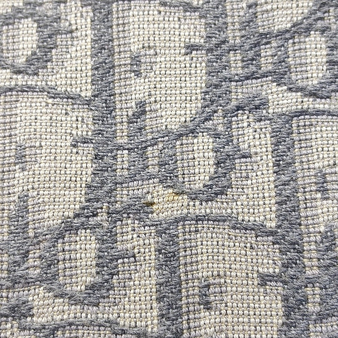 DIOR 30 Montaigne Light Gray Canvas Monogram Embroidered Montaigne Bag Crossbody Shoulder Bag Gold Hardware Removable Strap-(SKU)-968741552