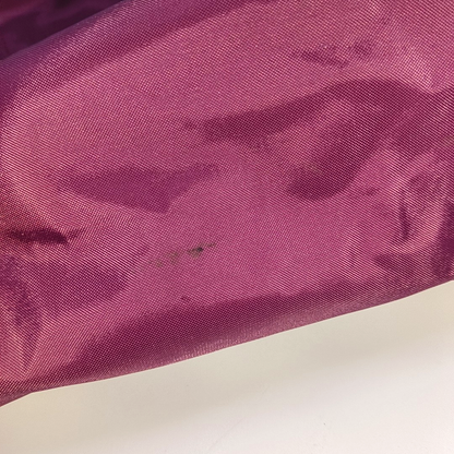 LONGCHAMP Le Pliage Medium size Plum Red Nylon Backpack Handbag Golden hardware-(SKU)-942661340