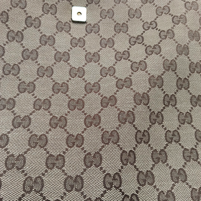 GUCCI Khaki Canvas Monogram Jacquard Crossbody Shoulder Bag Silver Hardware-(SKU)-959372899