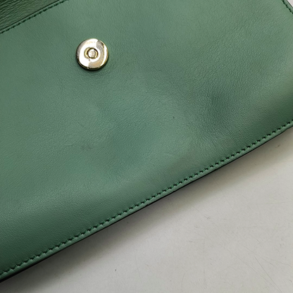 Chloé Faye Small size Green Cowhide Ring Shoulder Bag Golden hardware-(SKU)-953561461