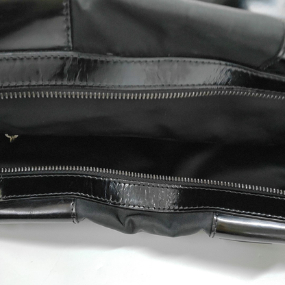 BURBERRY Tote bag Black Nylon Stud Handbag Golden hardware-(SKU)-960194301