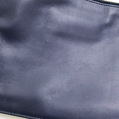 Alexander McQUEEN Dark Blue Sheepskin Handbag Golden hardware-(SKU)-951614903