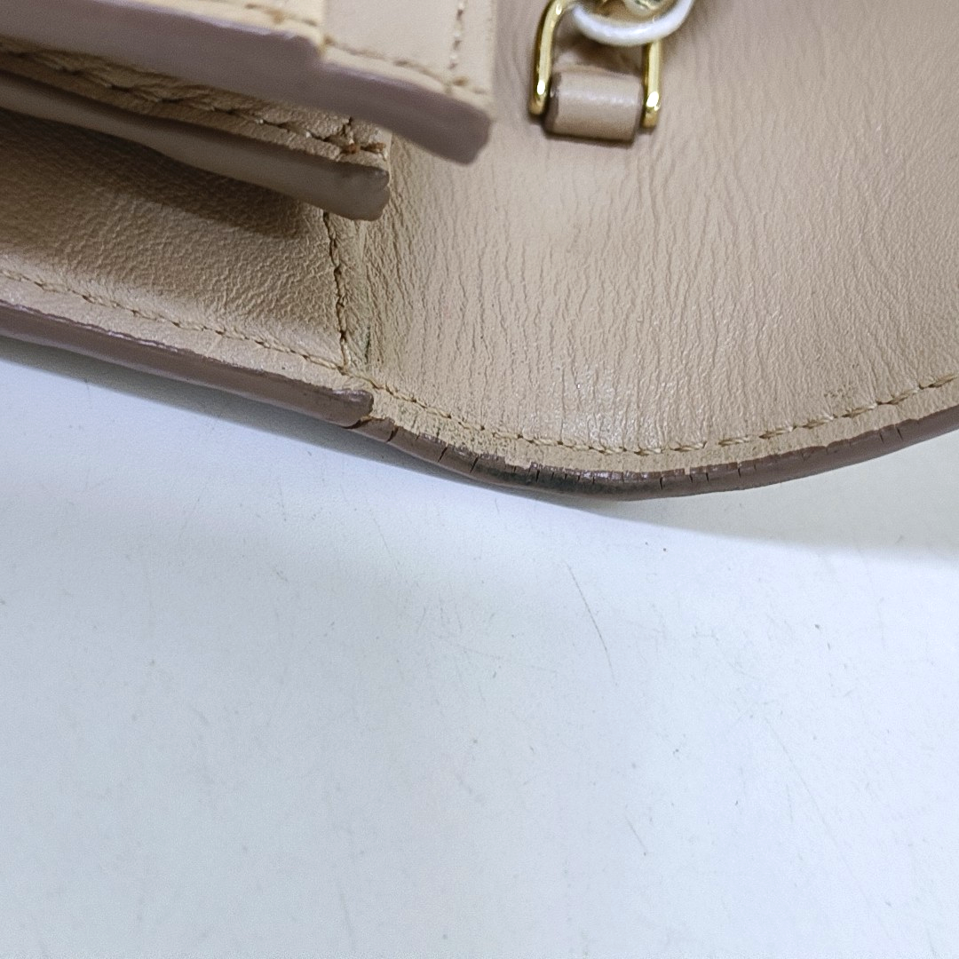 MCM PATRICIA Large size Khaki coated canvas monogram laurel buckle shoulder bag/handbag Golden hardware Removable shoulder strap-(SKU)-951984447