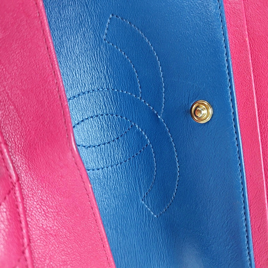 CHANEL 2.55 Small, red lamb skin, quilted V pattern, chain strap, gold hardware, size 23-(SKU)-971107723