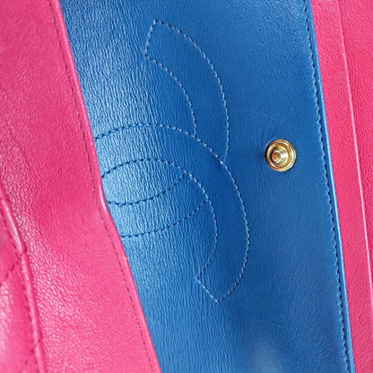 CHANEL 2.55 Small, red lamb skin, quilted V pattern, chain strap, gold hardware, size 23-(SKU)-971107723