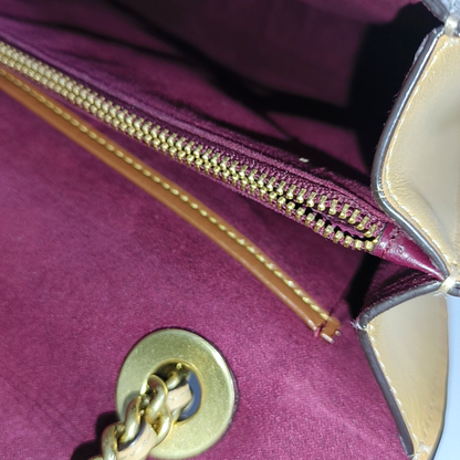 COACH PARKER 26 Multicolor Coated Canvas Monogram Camellia Crossbody Shoulder Bag Golden hardware-(SKU)-939985782
