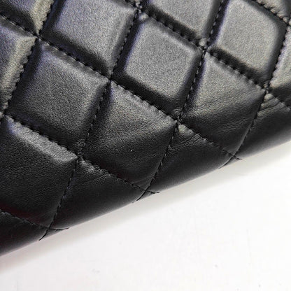 CHANEL WOC Black Lamb Skin Quilted Single Shoulder Bag Golden Hardware 31 Openings-(SKU)-969281710