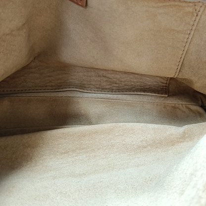CELINE BOOGIE Medium size Brown Cowhide Handbag Golden hardware-(SKU)-947525770