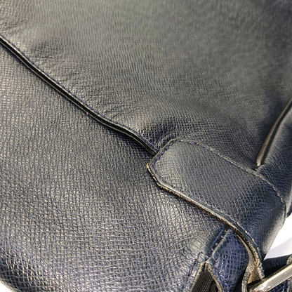 LOUIS VUITTON BOREAL Dark Blue Cowhide Single Shoulder Bag Crossbody Bag Silver Hardware-(SKU)-931854532