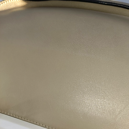 Chloé Georgia Light Gray Cowhide Crossbody Bag Golden hardware Removable shoulder strap-(SKU)-14414002